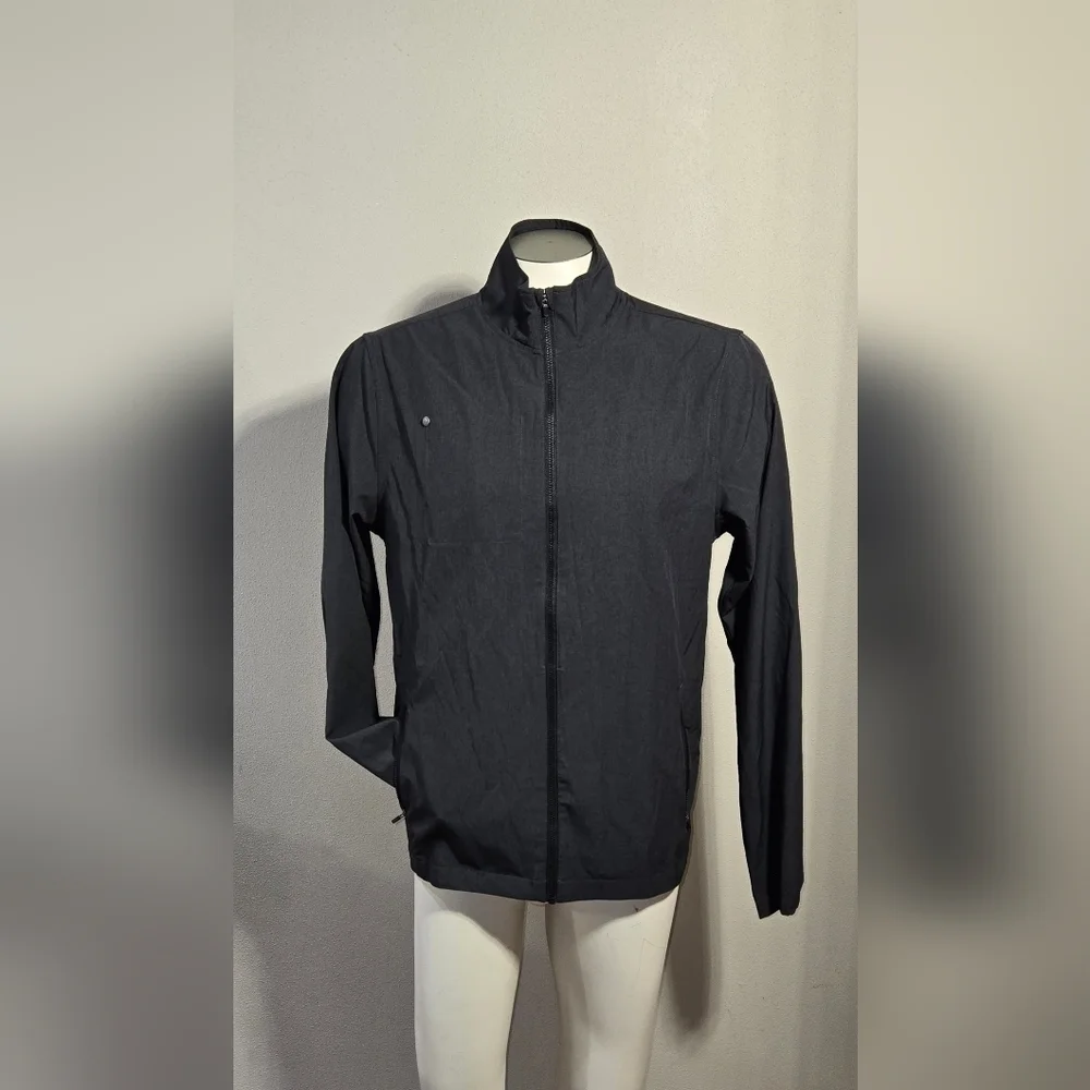 VUORI Venture Track Jacket Full Zip Black  Men's Size Medium